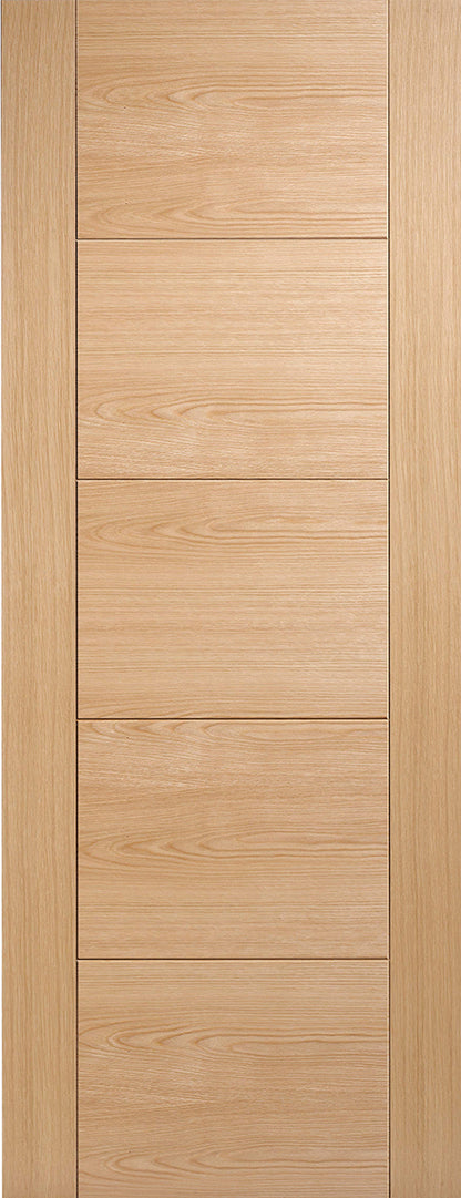 LPD Prefinished Oak Vancouver 5P FD30 Internal Fire Door