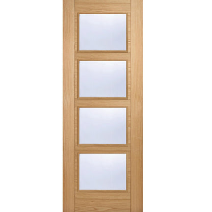 LPD Prefinished Oak Vancouver 4L Internal Door