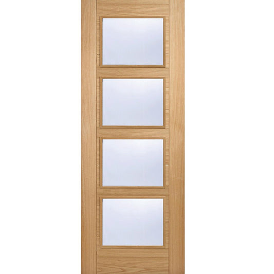 LPD Prefinished Oak Vancouver 4L Internal Door
