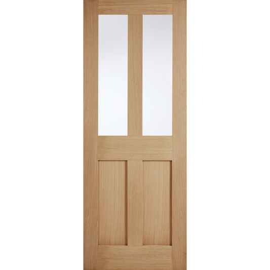 LPD Prefinished Oak London Glazed Internal Door