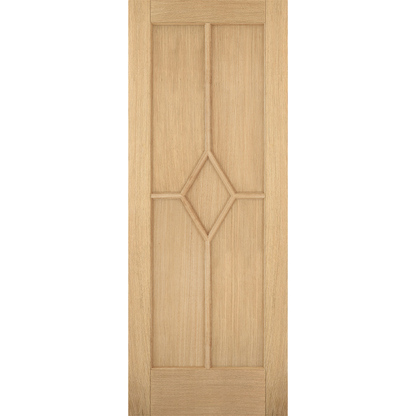 LPD Prefinished Oak Reims 5P FD30 Internal Fire Door