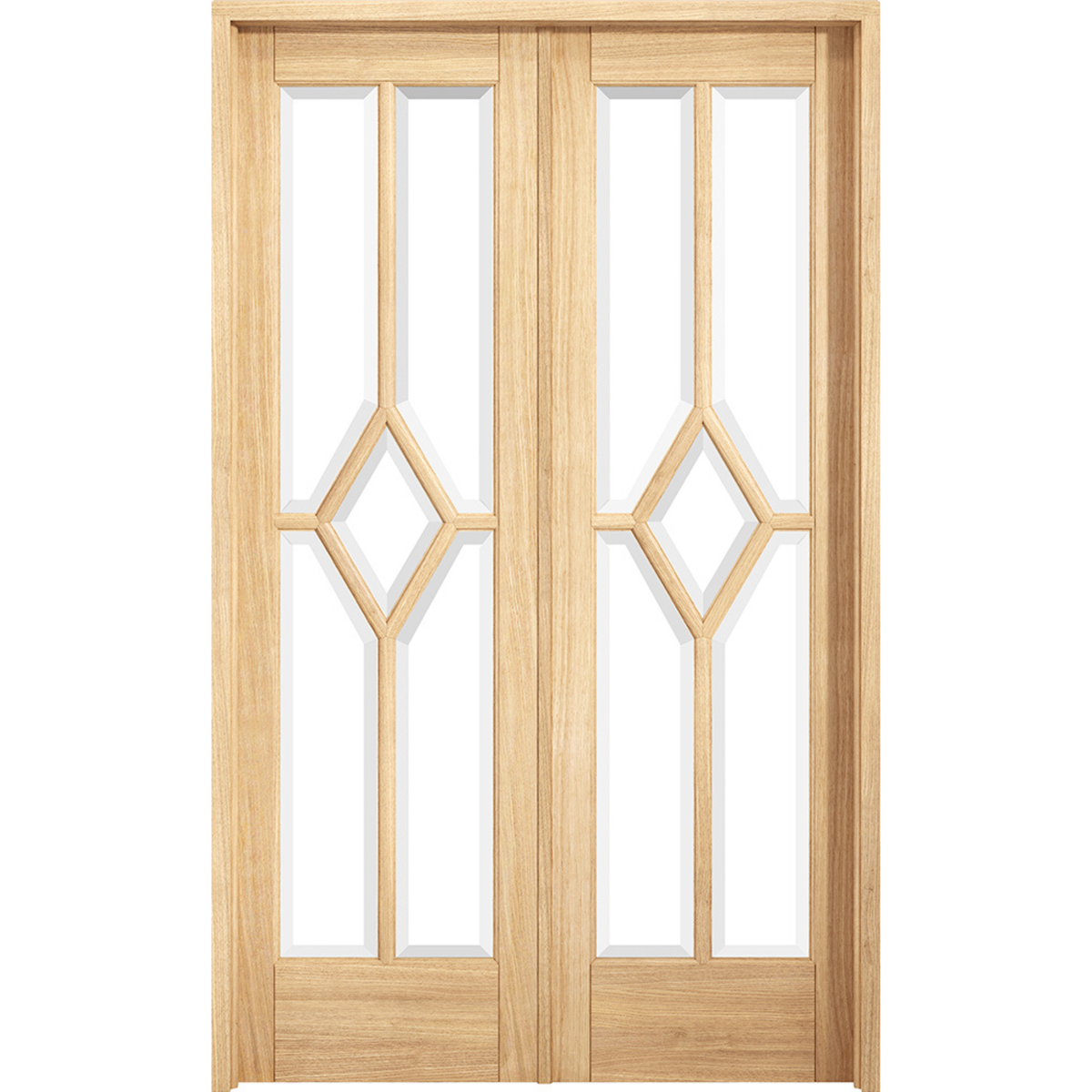 LPD Prefinished Oak Reims W4 Internal Room Divider