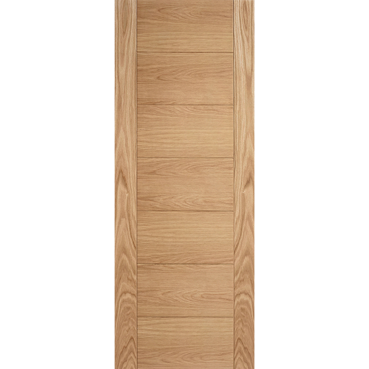 Unfinished Oak Carini 7P Internal Door
