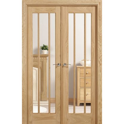 LPD Unfinished Oak Lincoln W4 Internal Room Divider