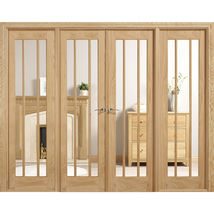 LPD Unfinished Oak Lincoln W8 Internal Room Divider