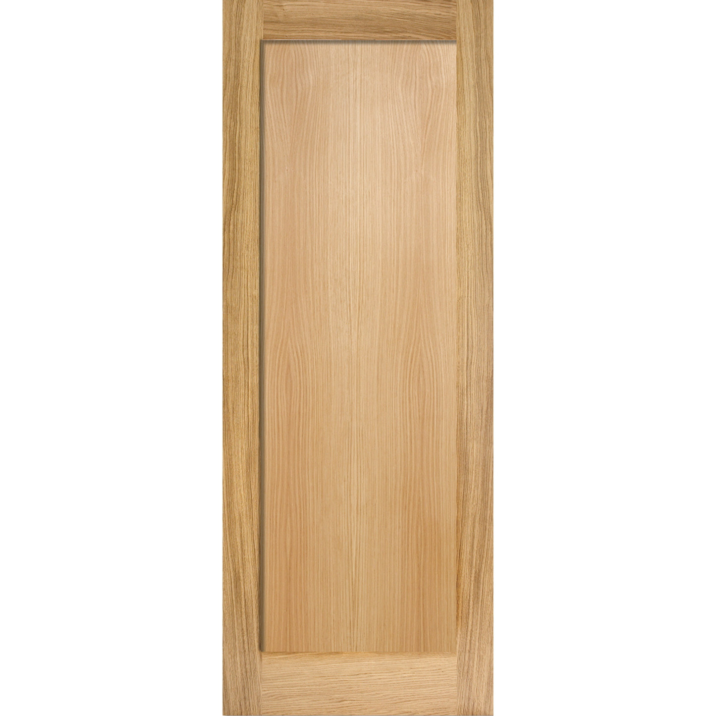 LPD Unfinished Oak Pattern 10 One Panel Internal Door