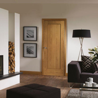 Internal Oak Pattern 10 Fire Door