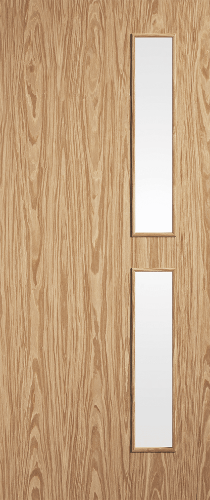 LPD Prefinished Oak Flush 16G FD30 Internal Fire Door