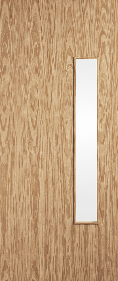 LPD Prefinished Oak Flush 18G FD30 Internal Fire Door