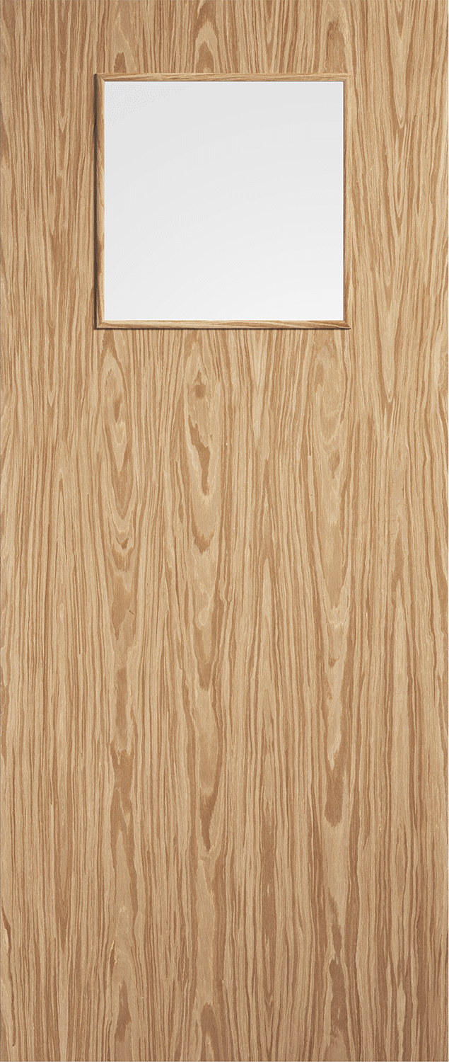 LPD Prefinished Oak Flush 1G FD30 Internal Fire Door