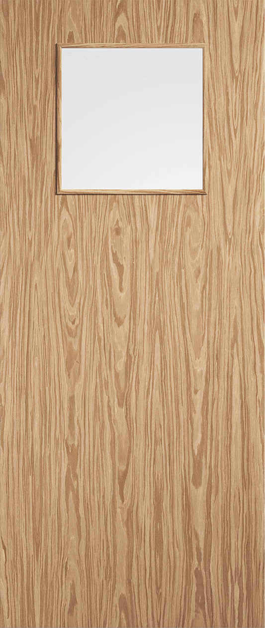 LPD Prefinished Oak Flush 1G FD30 Internal Fire Door