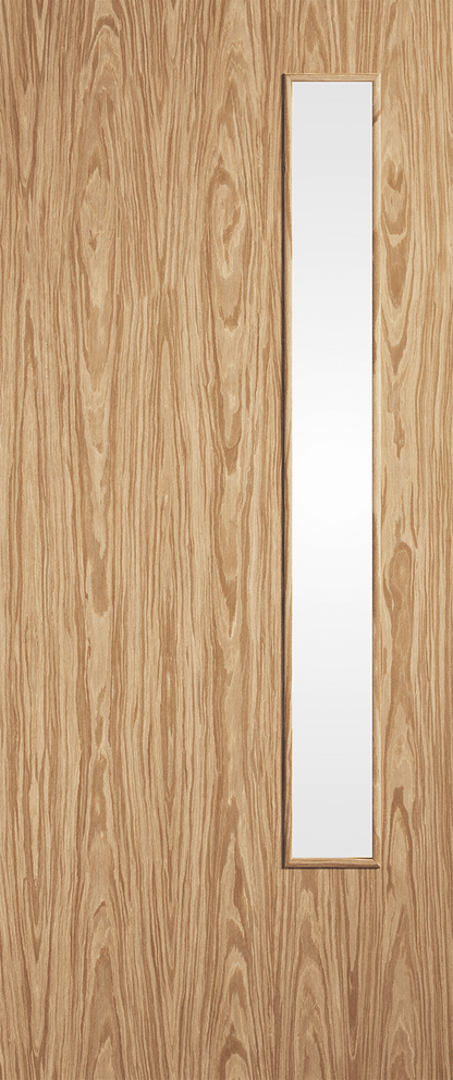 LPD Prefinished Oak Flush 20G FD30 Internal Fire Door