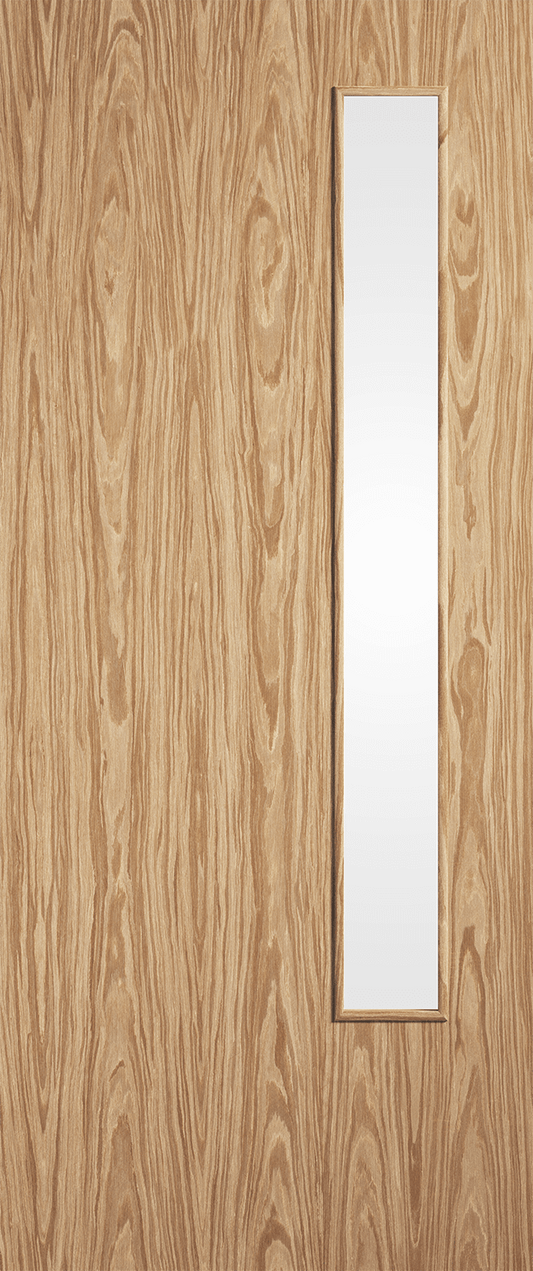 LPD Prefinished Oak Flush 20G FD30 Internal Fire Door