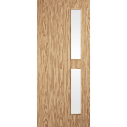 LPD Prefinished Oak Flush 16G FD30 Internal Fire Door