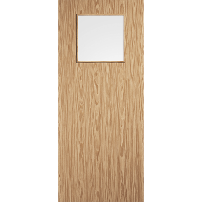 LPD Prefinished Oak Flush 1G FD30 Internal Fire Door