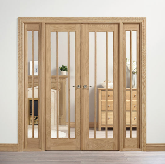 LPD Unfinished Oak Lincoln W6 Internal Room Divider