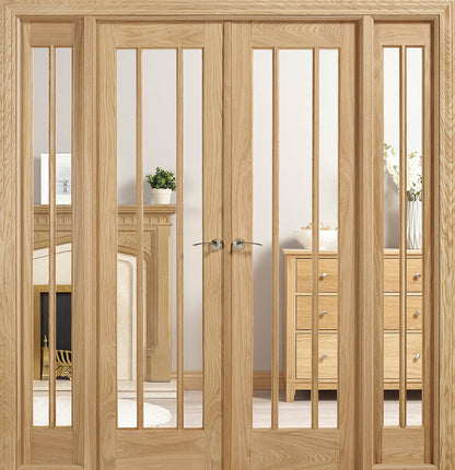 LPD Unfinished Oak Lincoln W6 Internal Room Divider