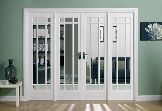 LPD White Primed Manhattan W8 Internal Room Divider