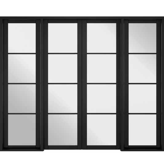 LPD Black Primed Soho W8 Internal Door Pair
