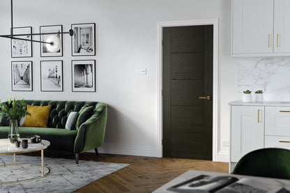 LPD Prefinished Smoked Oak Vancouver 5P Internal Door