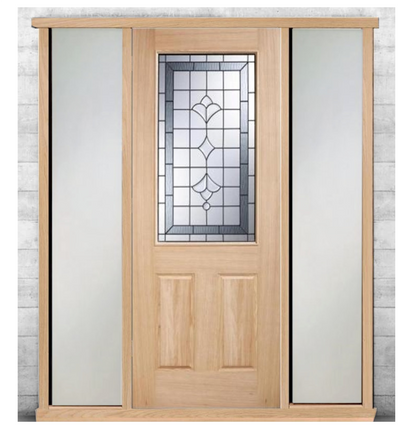 Green Tree Doors Vestibule Frame - Oak Look