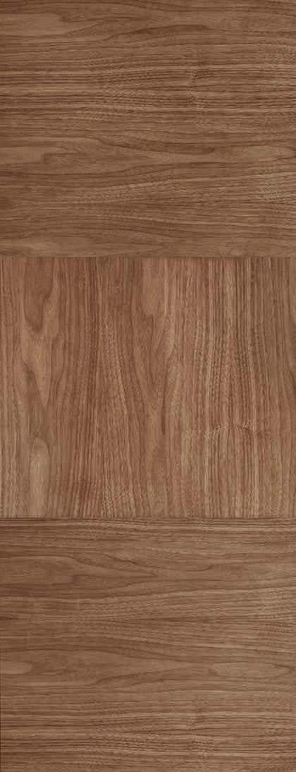 LPD Prefinished Walnut Tres Internal Door