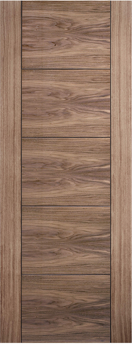 LPD Prefinished Walnut Vancouver 5P Internal Door