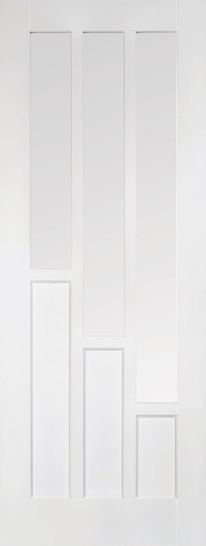 LPD White Primed Coventry Glazed Internal Door