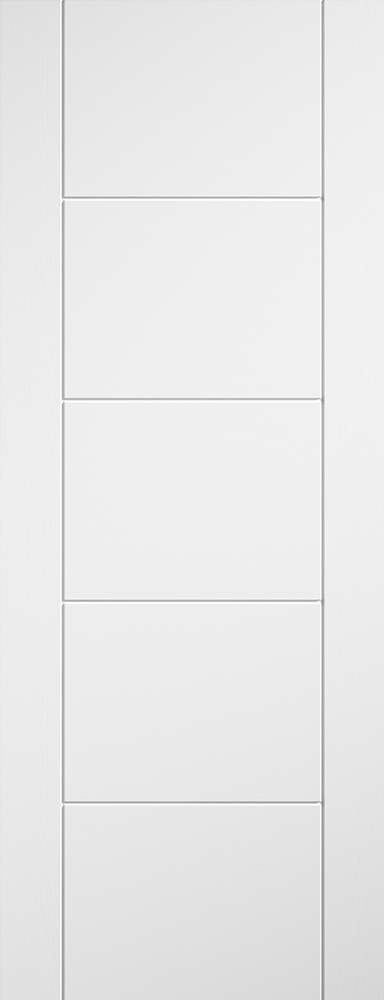LPD White Primed Laminate Ladder FD30 Internal Fire Door