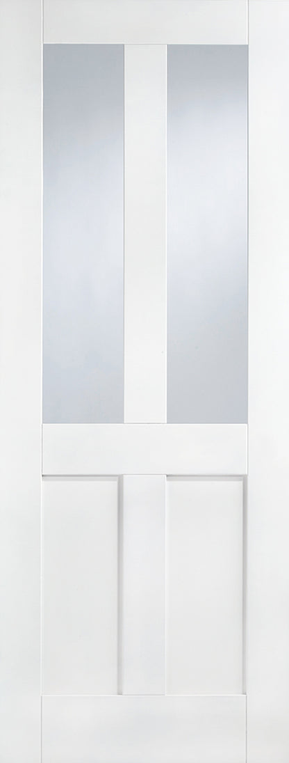 LPD White Primed London Glazed Internal Door