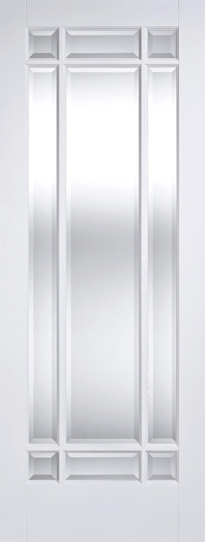 LPD White Primed Manhattan Glazed 9L Internal Door