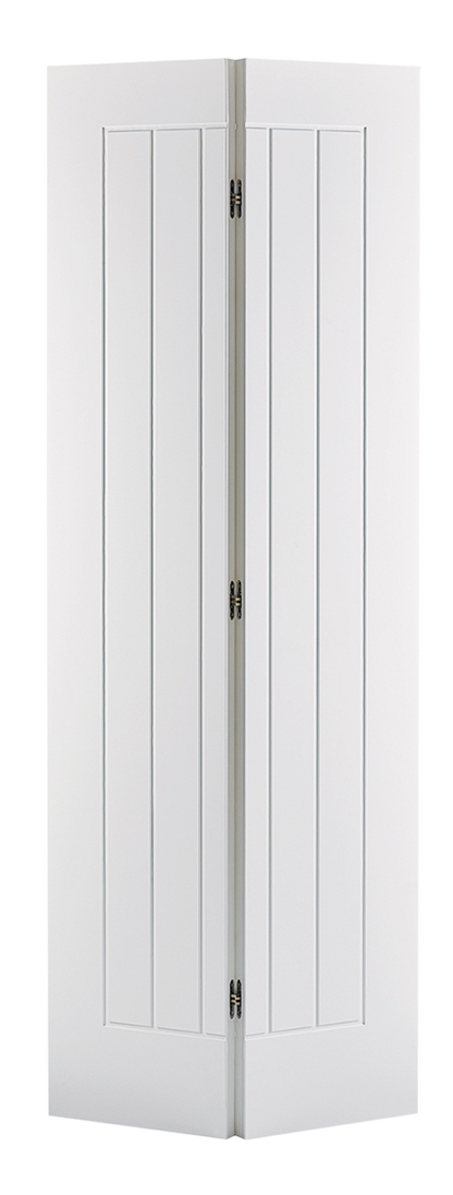 LPD White Primed Mexicano Internal Bi-fold Door
