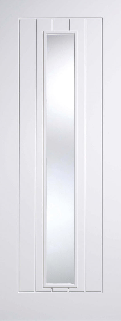 LPD White Primed Mexicano Glazed Internal Door