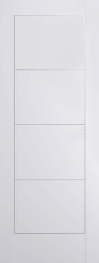 LPD White Primed Moulded Ladder FD30 Internal Fire Door