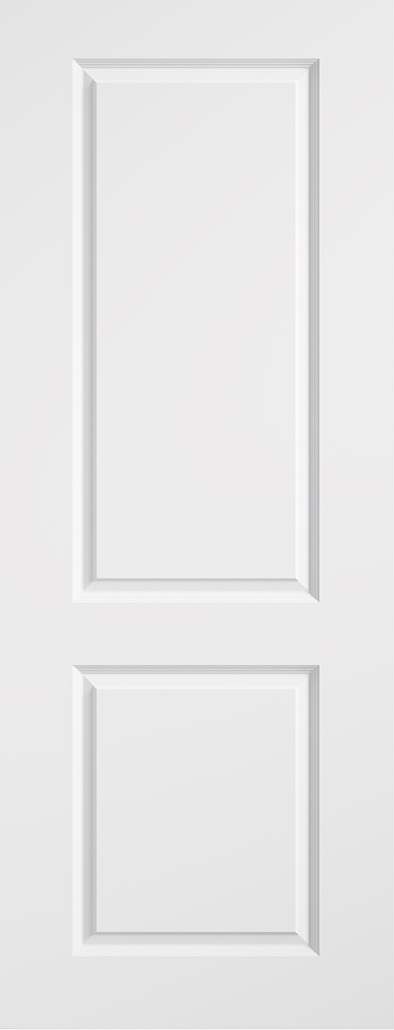 LPD White Moulded Smooth 2 Panel FD30 Internal Fire Door