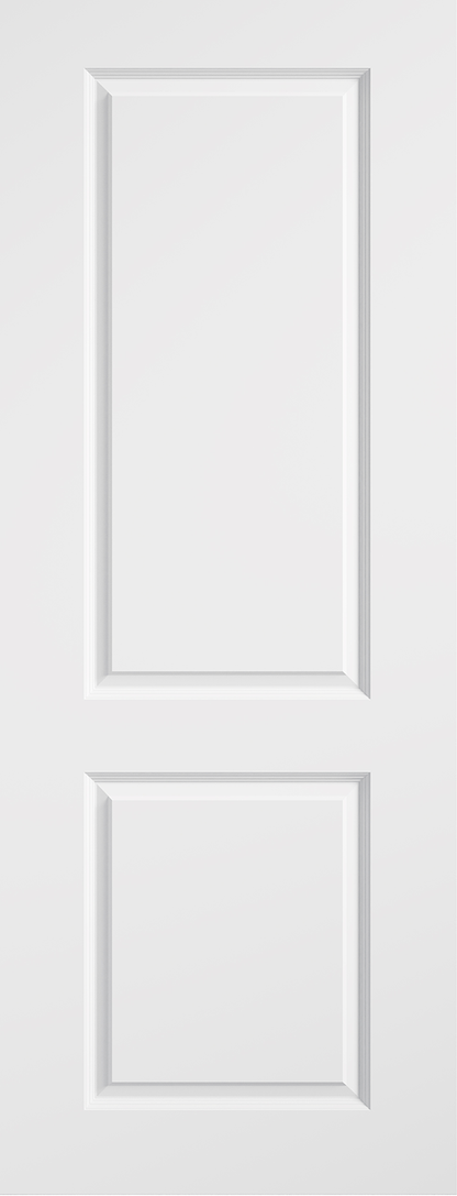 LPD White Moulded Smooth 2 Panel FD30 Internal Fire Door