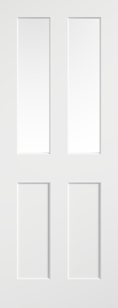 LPD White Moulded Smooth Ashford Glazed Internal Door