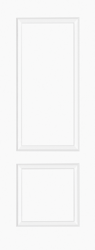 LPD White Moulded Smooth Berlin 2P Internal Door