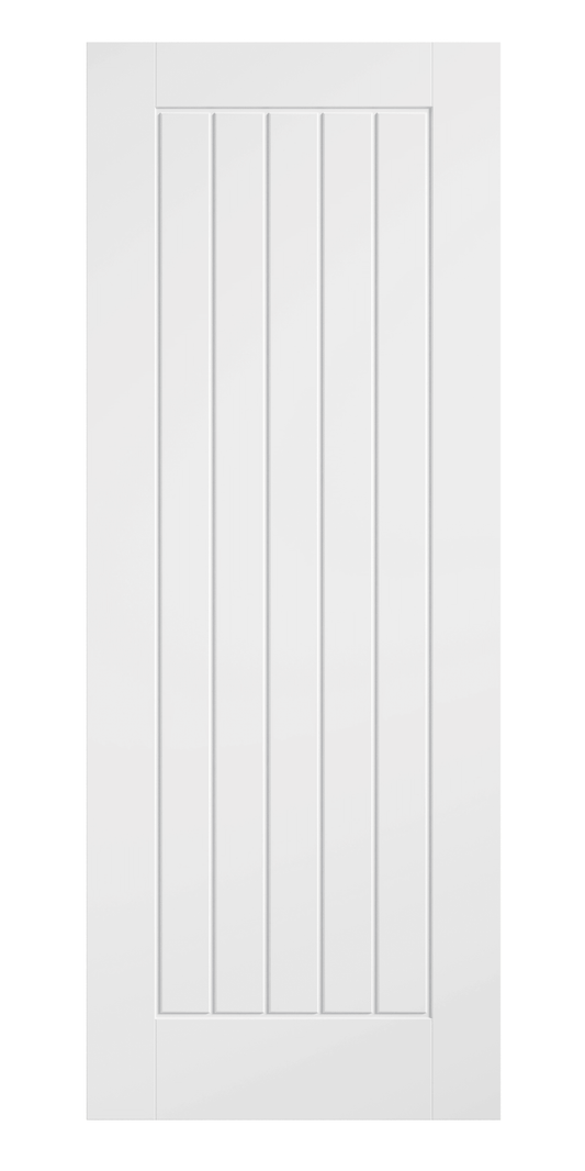 LPD White Moulded Smooth Cottage FD30 Internal Fire Door