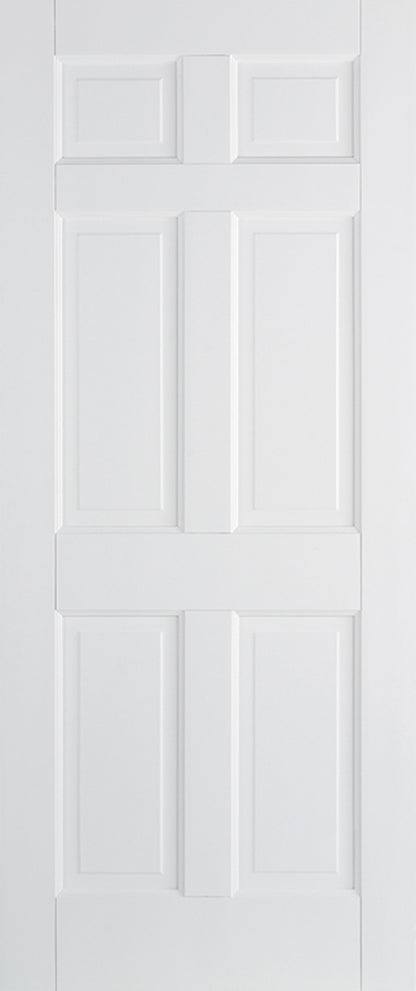 LPD White Moulded Smooth 6P Internal Door