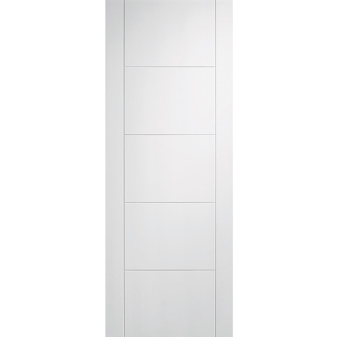 LPD White Moulded Smooth Vancouver 5P Internal Door
