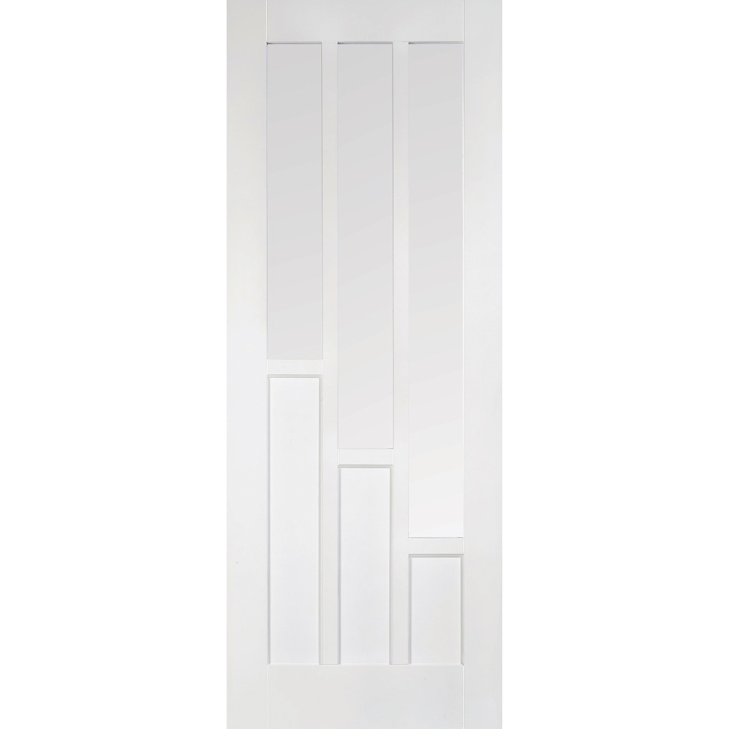 LPD White Primed Coventry Glazed Internal Door