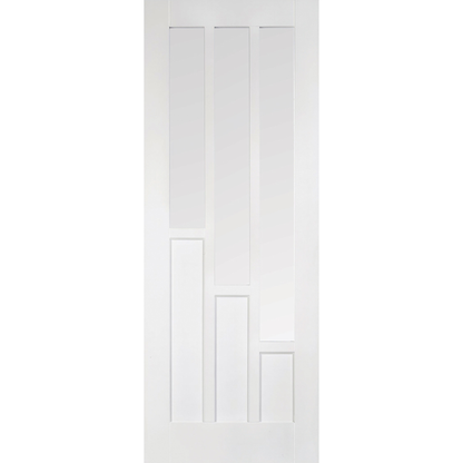 LPD White Primed Coventry Glazed Internal Door