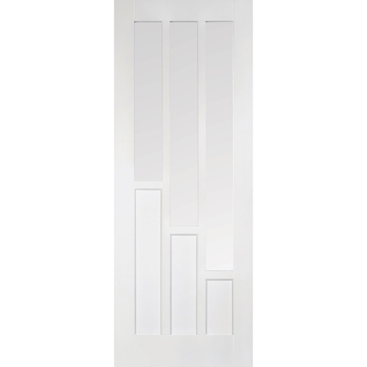 LPD White Primed Coventry Glazed Internal Door