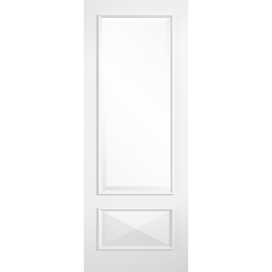 LPD White Primed Knightsbridge Glazed 1L Internal Door