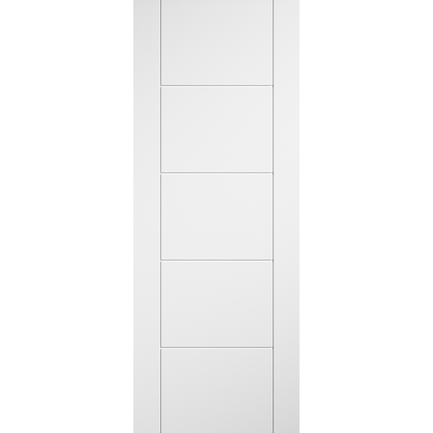 LPD White Primed Laminate Ladder FD30 Internal Fire Door