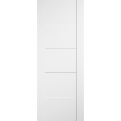 LPD White Primed Laminate Ladder FD30 Internal Fire Door