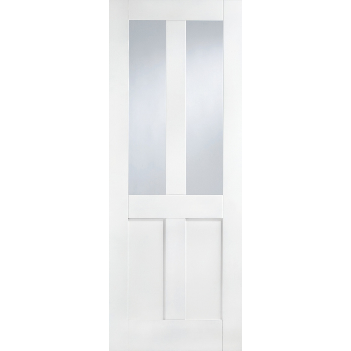 LPD White Primed London Glazed Internal Door