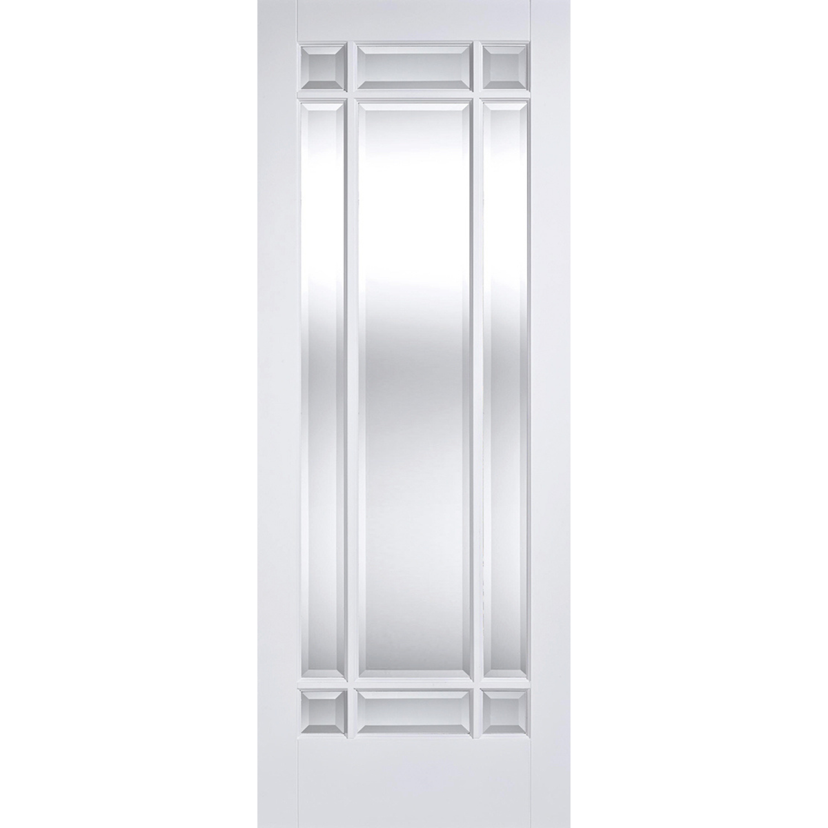 LPD White Primed Manhattan Glazed 9L Internal Door