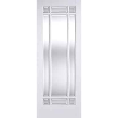 LPD White Primed Manhattan Glazed 9L Internal Door